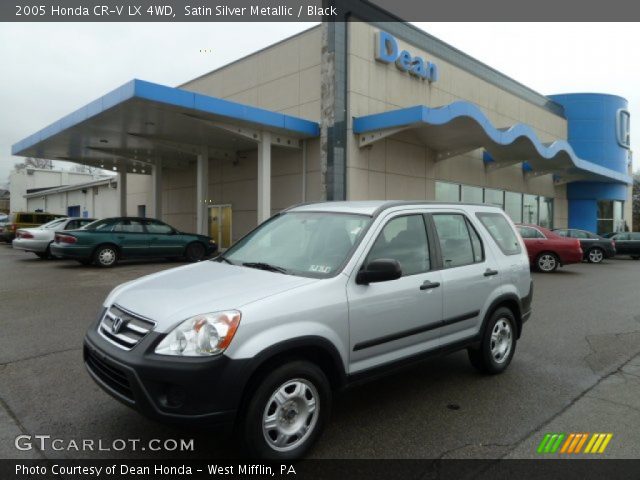 2005 Honda CR-V LX 4WD in Satin Silver Metallic