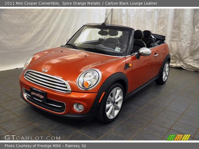 2011 Mini Cooper Convertible in Spice Orange Metallic
