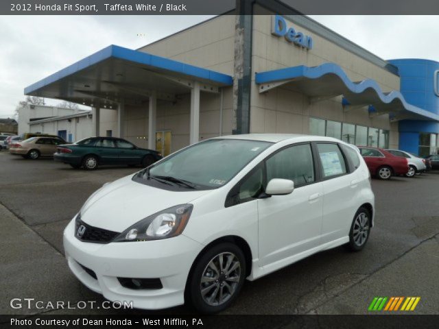 2012 Honda Fit Sport in Taffeta White