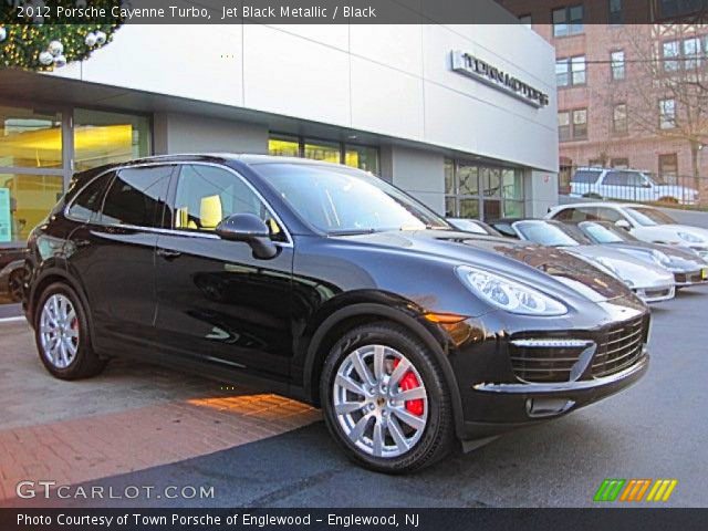 2012 Porsche Cayenne Turbo in Jet Black Metallic