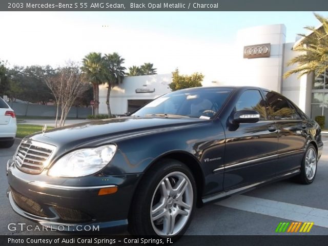 2003 Mercedes-Benz S 55 AMG Sedan in Black Opal Metallic