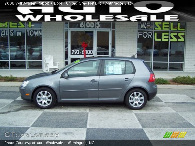 2008 Volkswagen Rabbit 4 Door in United Grey Metallic