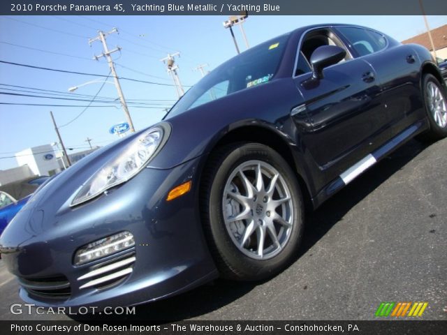 2010 Porsche Panamera 4S in Yachting Blue Metallic