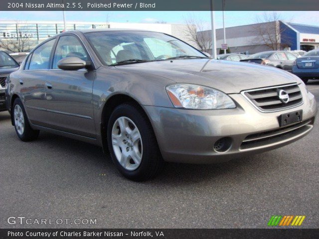 2004 Nissan Altima 2.5 S in Polished Pewter