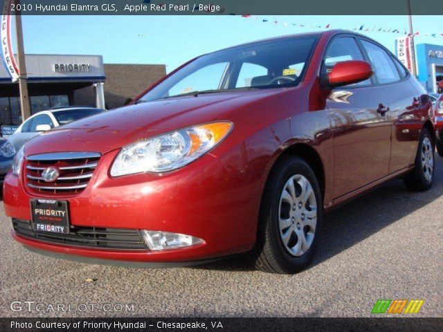2010 Hyundai Elantra GLS in Apple Red Pearl