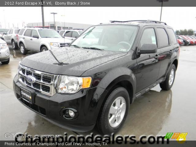2012 Ford Escape XLT V6 in Ebony Black
