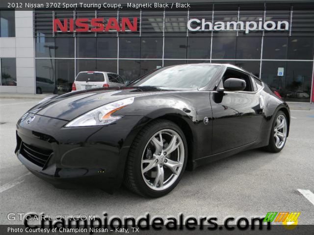 2012 Nissan 370Z Sport Touring Coupe in Magnetic Black