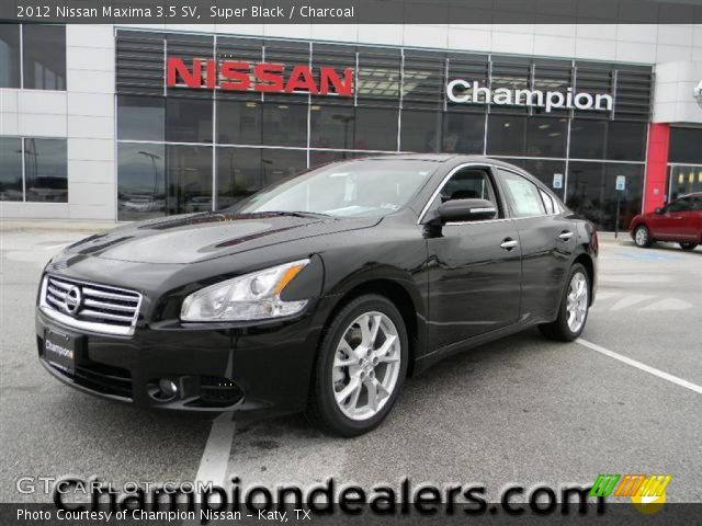 2012 Nissan Maxima 3.5 SV in Super Black