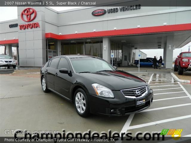 2007 Nissan Maxima 3.5 SL in Super Black