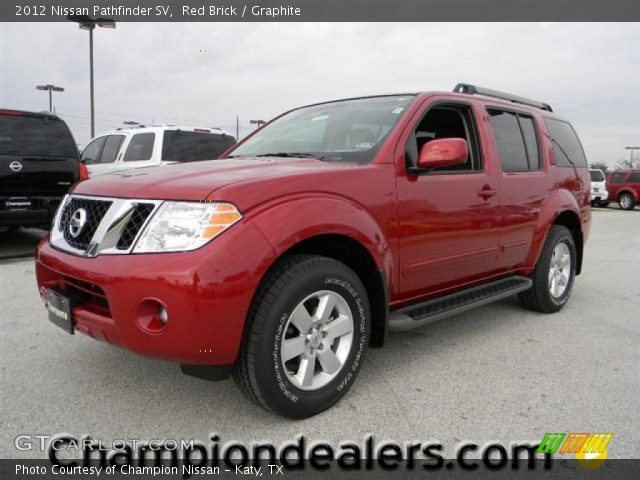 2012 Nissan Pathfinder SV in Red Brick