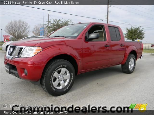 2012 Nissan Frontier SV Crew Cab in Red Brick