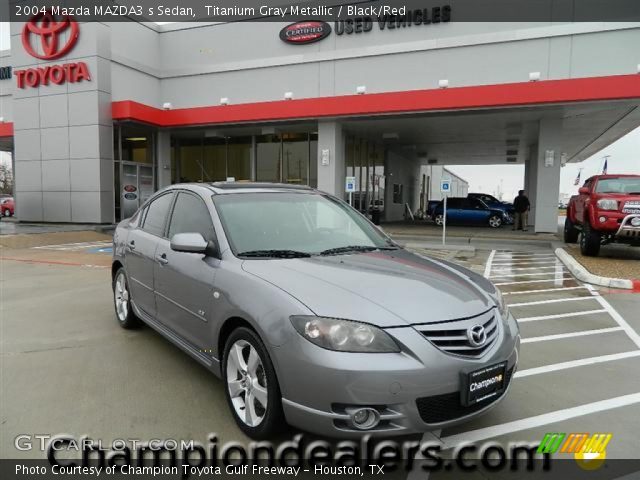 2004 Mazda MAZDA3 s Sedan in Titanium Gray Metallic