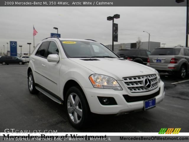 2009 Mercedes-Benz ML 350 4Matic in Arctic White