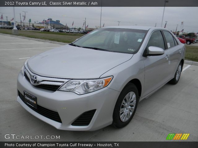 2012 Toyota Camry LE in Classic Silver Metallic