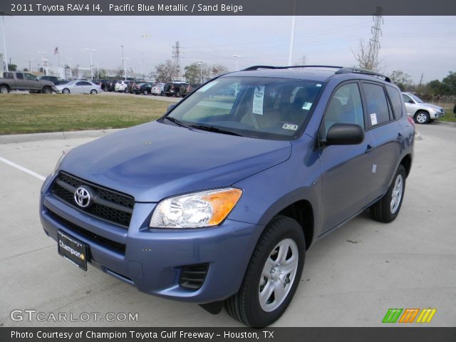 2011 Toyota RAV4 I4 in Pacific Blue Metallic