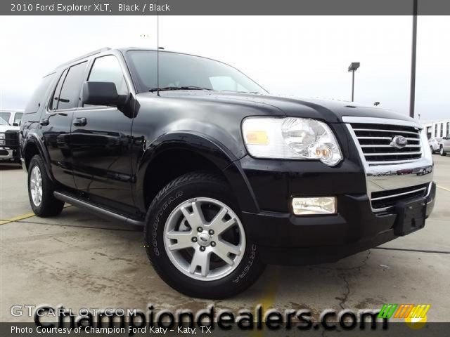 2010 Ford Explorer XLT in Black