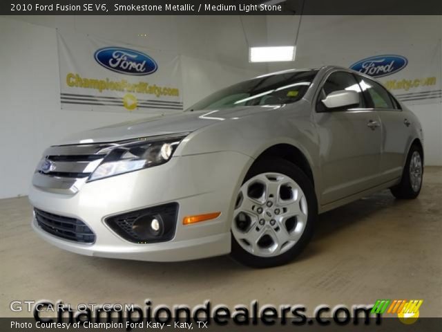 2010 Ford Fusion SE V6 in Smokestone Metallic