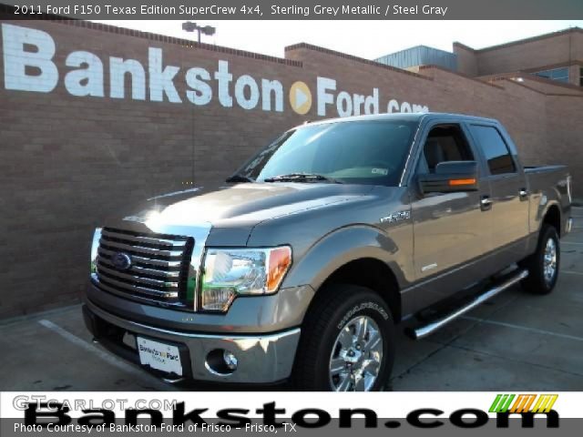 2011 Ford F150 Texas Edition SuperCrew 4x4 in Sterling Grey Metallic