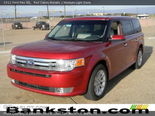 2011 Ford Flex SEL in Red Candy Metallic