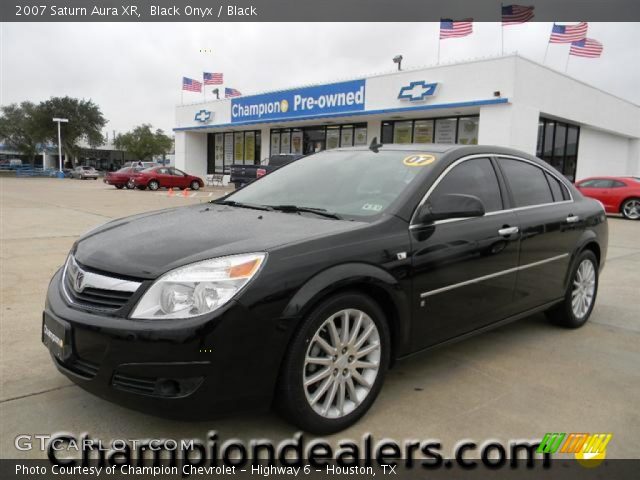 2007 Saturn Aura XR in Black Onyx