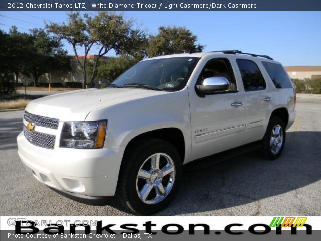 2012 Chevrolet Tahoe LTZ in White Diamond Tricoat