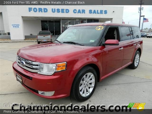 2009 Ford Flex SEL AWD in Redfire Metallic