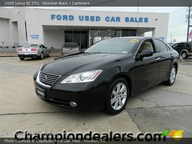 2008 Lexus ES 350 in Obsidian Black