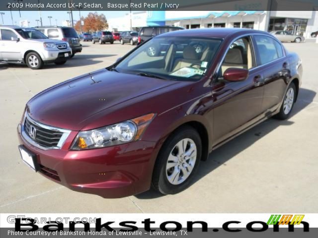 2009 Honda accord basque red pearl #2