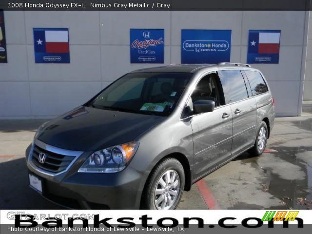 2008 Honda Odyssey EX-L in Nimbus Gray Metallic