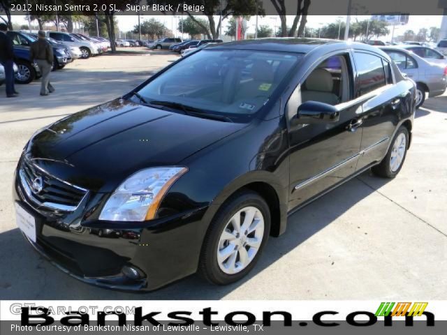 2012 Nissan Sentra 2.0 SL in Super Black