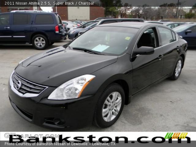 2011 Nissan Altima 2.5 S in Super Black