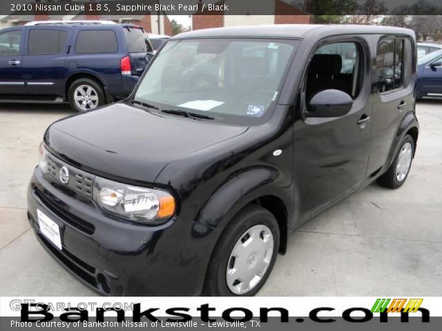 2010 Nissan Cube 1.8 S in Sapphire Black Pearl
