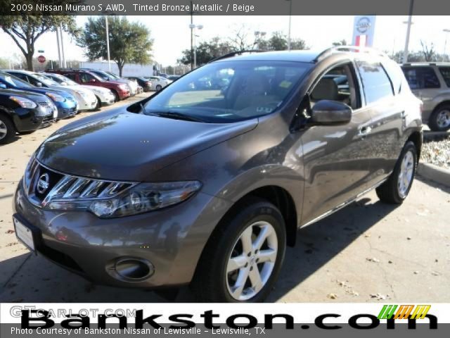2009 Nissan Murano S AWD in Tinted Bronze Metallic