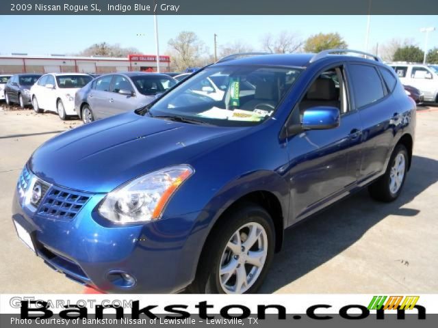Blue nissan rogue 2009
