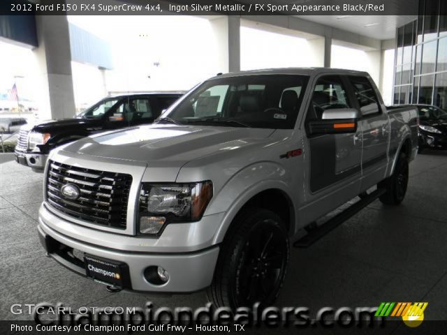 2012 Ford F150 FX4 SuperCrew 4x4 in Ingot Silver Metallic