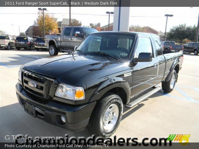 2011 Ford Ranger Sport SuperCab in Black