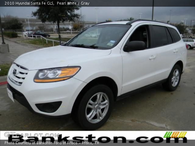 2010 Hyundai Santa Fe GLS in Pearl White