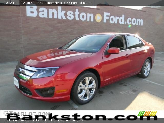 2012 Ford Fusion SE in Red Candy Metallic