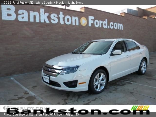 2012 Ford Fusion SE in White Suede