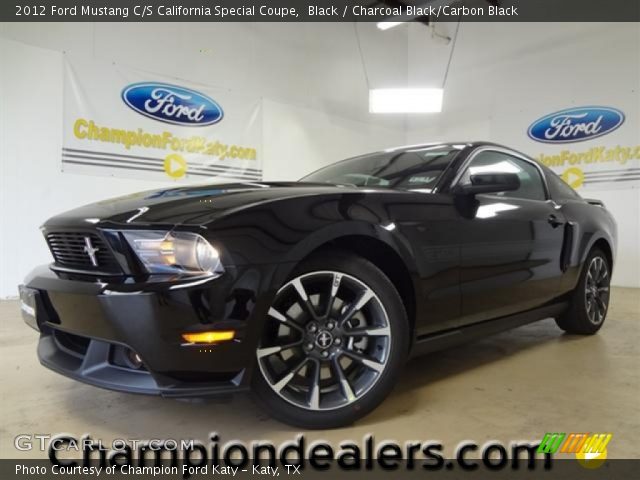 2012 Ford Mustang C/S California Special Coupe in Black