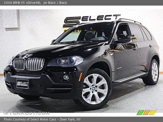 2009 BMW X5 xDrive48i in Jet Black
