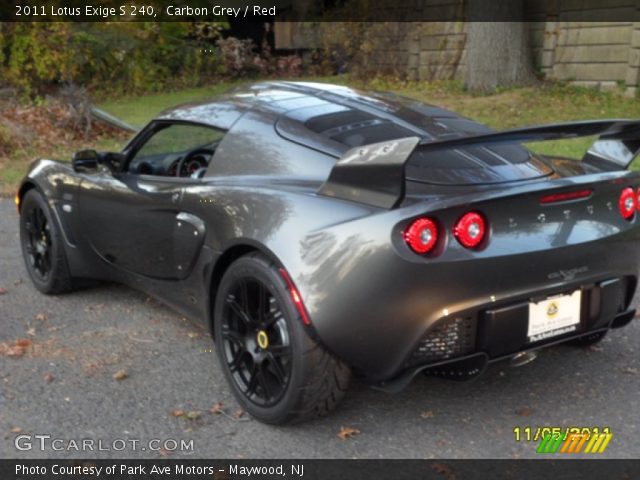 2011 Lotus Exige S 240 in Carbon Grey