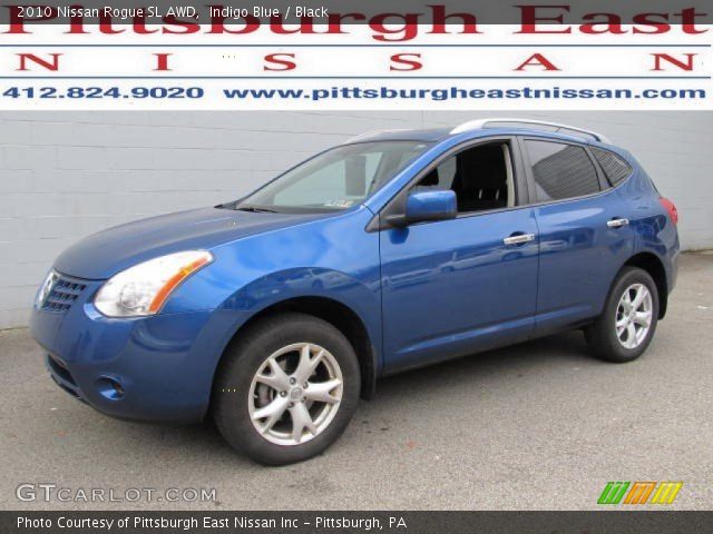 2010 Nissan Rogue SL AWD in Indigo Blue