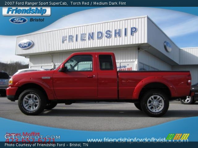 2007 Ford Ranger Sport SuperCab in Torch Red
