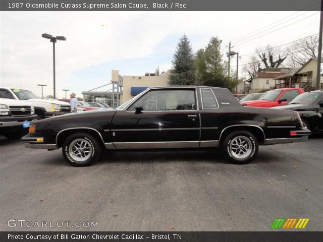 1987 Oldsmobile Cutlass Supreme Salon Coupe in Black