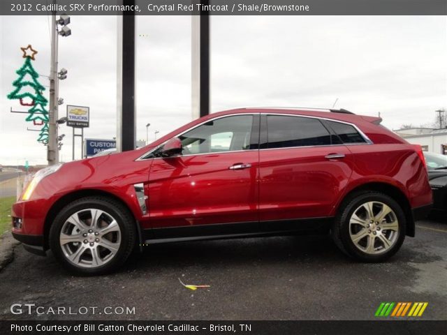 2012 Cadillac SRX Performance in Crystal Red Tintcoat