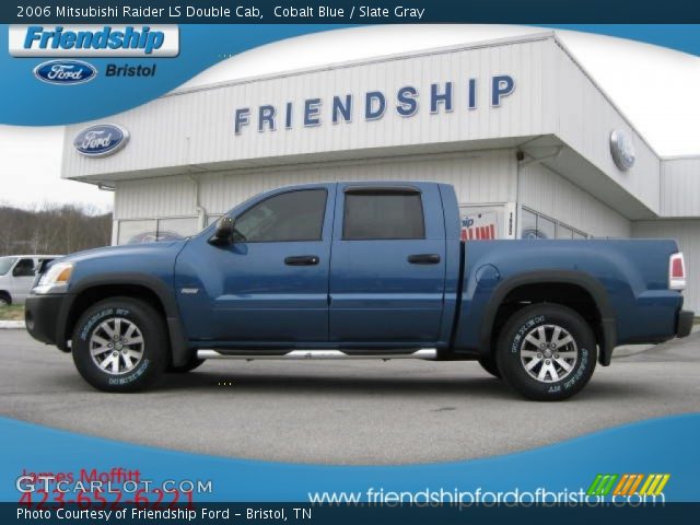 2006 Mitsubishi Raider LS Double Cab in Cobalt Blue