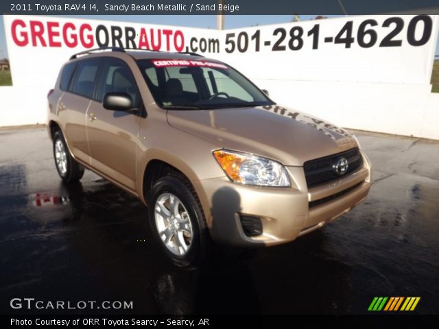 2011 Toyota RAV4 I4 in Sandy Beach Metallic