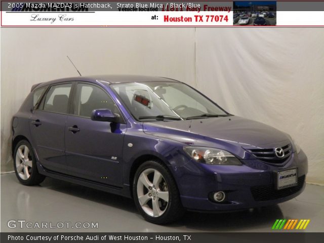 2005 Mazda MAZDA3 s Hatchback in Strato Blue Mica