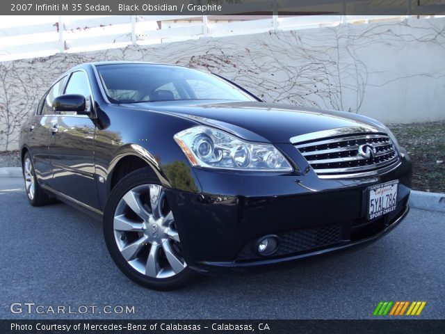 2007 Infiniti M 35 Sedan in Black Obsidian